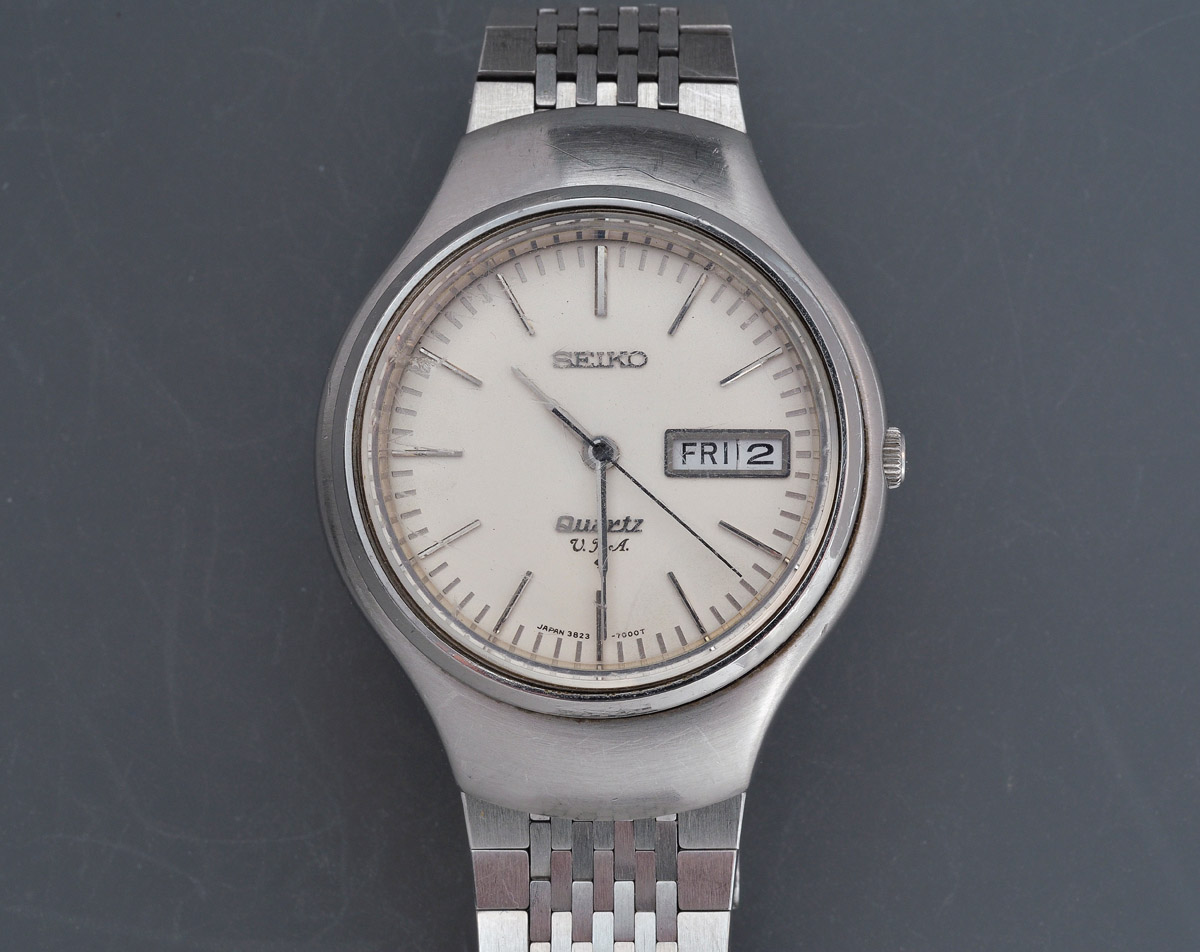 White heat: A Seiko 3823-7001 Quartz  from 1973 | Adventures in  Amateur Watch Fettling